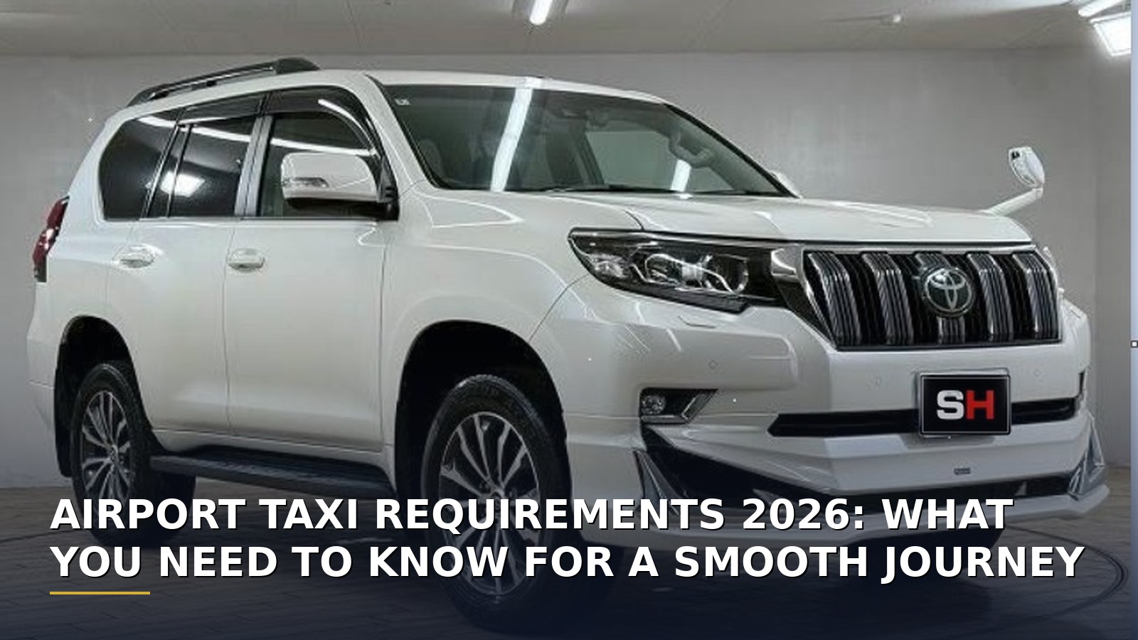 Airport Taxi Requirements 2026: What You Need to Know for a Smooth Journey