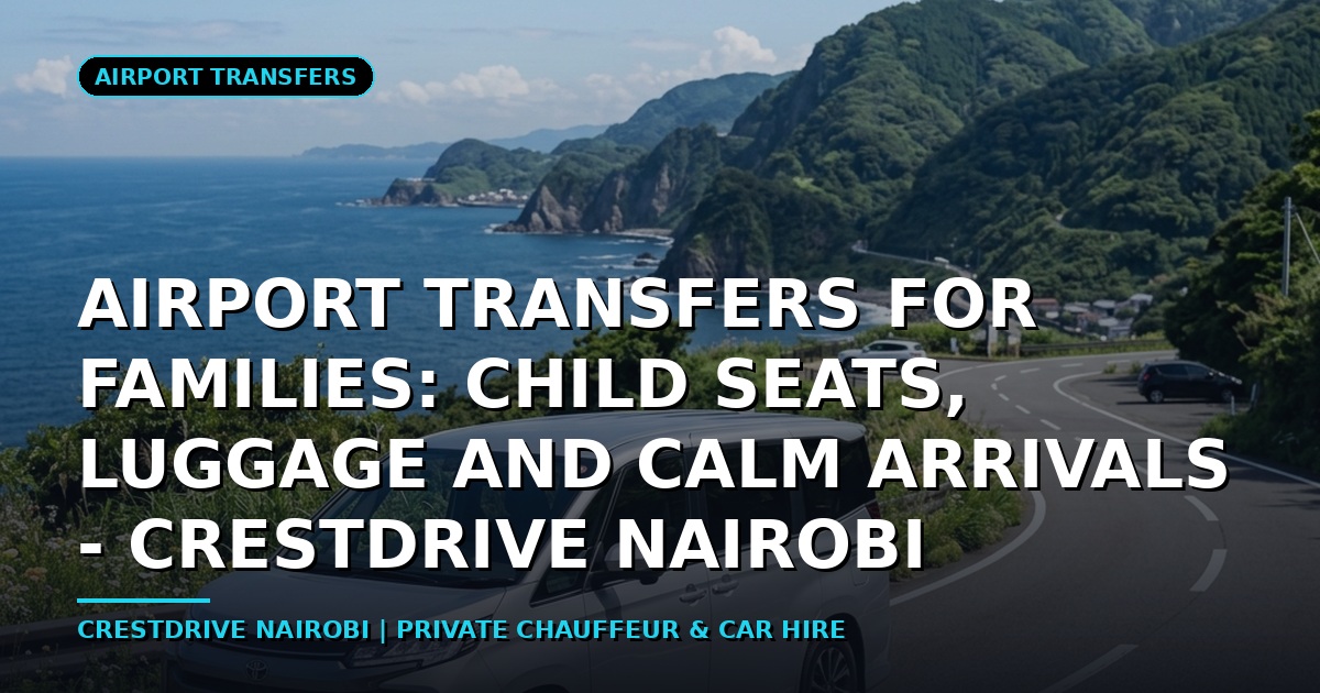 Airport Transfers for Families: Child Seats, Luggage and Calm Arrivals - CrestDrive Nairobi
