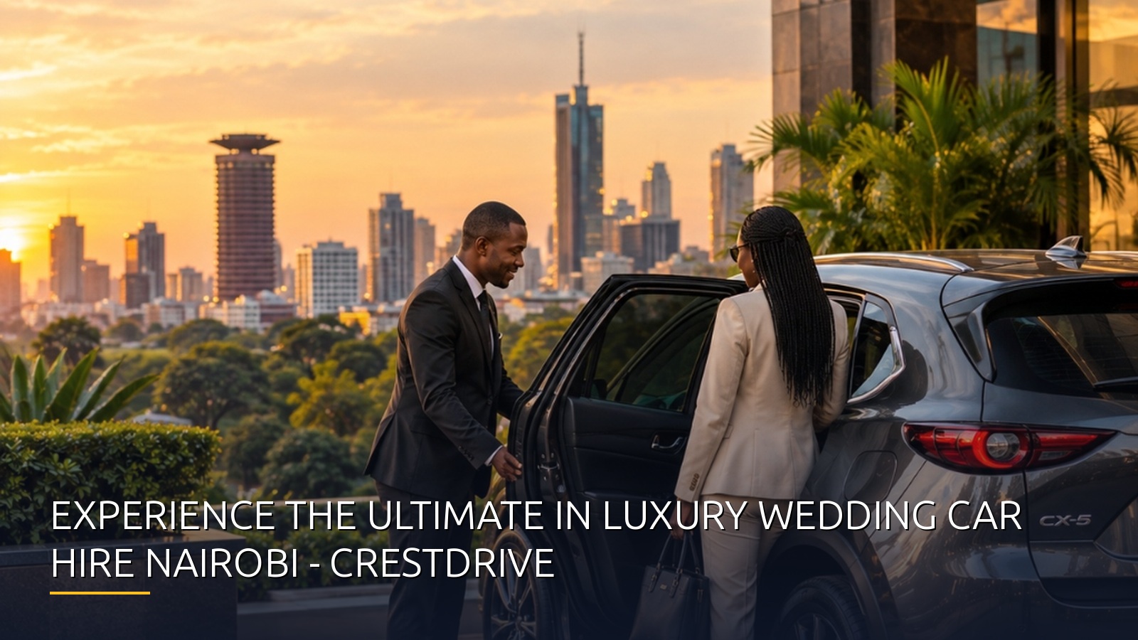 Experience the Ultimate in Luxury Wedding Car Hire Nairobi - CrestDrive