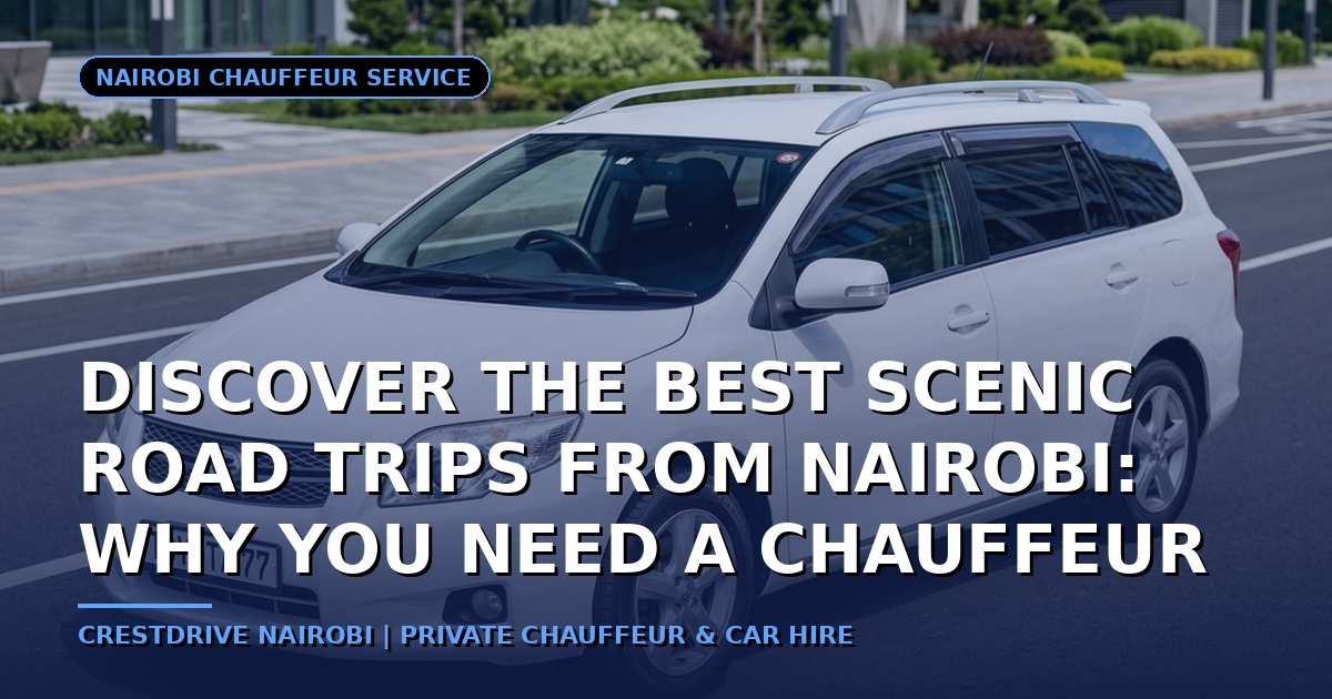 Discover the Best Scenic Road Trips from Nairobi: Why You Need a Chauffeur