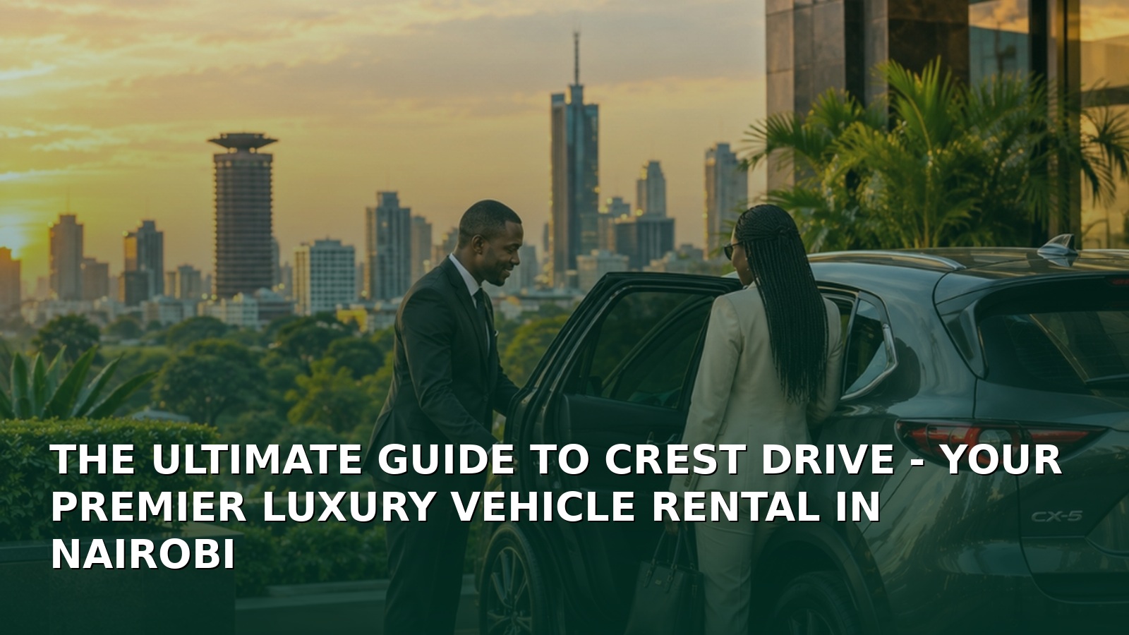 The Ultimate Guide to Crest Drive - Your Premier Luxury Vehicle Rental in Nairobi